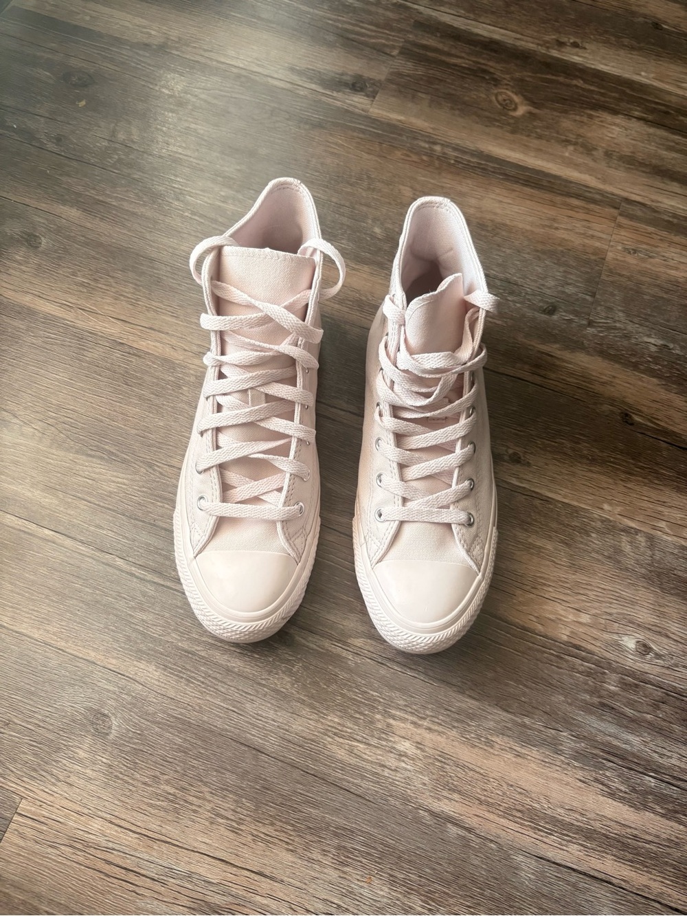 Converse Women's High-Top Sneakers in Pale Pink